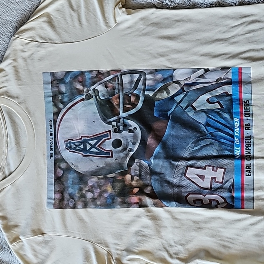NFL Earl Campbell Tshirt
